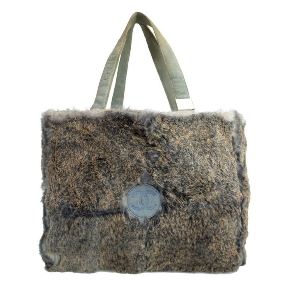 Chanel Rabbit Fur Tote Bag
